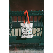 Load image into Gallery viewer, DSNY Recycles Tote Bag