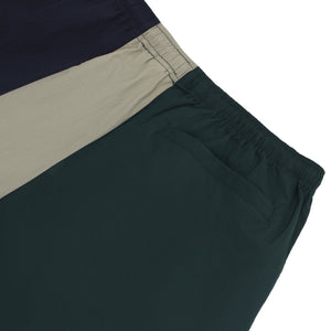 Color Block Track Shorts